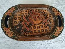 Vintage wood tray for sale  Clearwater