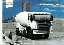 Jianghuai (JAC) mezclador camión volquete gama (China) _Qatar 2023 folleto / folleto segunda mano  Embacar hacia Argentina