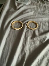 Gold bangles artificial for sale  LEICESTER