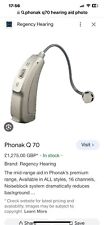 Phonak right hearing for sale  SWANSEA