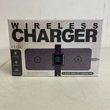 Tech2 3 in 1 Wireless Charging Pad with Adapter Qi-Enabled For Apple or Android., used for sale  Shipping to South Africa