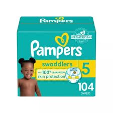 Pampers Swaddlers Active Baby Diapers - Size 5 - 52 Count for sale  Shipping to South Africa