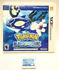Used, Nintendo Pokémon : Alpha Sapphire 3DS, 2014 Game Case Tested and Working for sale  Longmont
