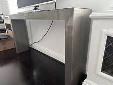 Grey gloss console for sale  LONDON