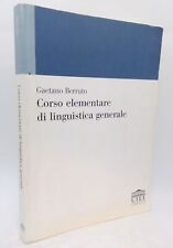 Corso elementare linguistica usato  Arezzo