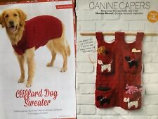 Knitting patterns clifford for sale  RIPLEY