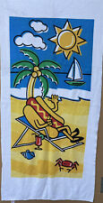 Beach towel vintage for sale  Antigo