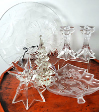 Glass christmas set for sale  Tacoma