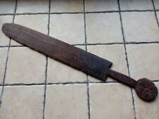Ancienne spatule crêpe d'occasion  Le Coudray-Montceaux