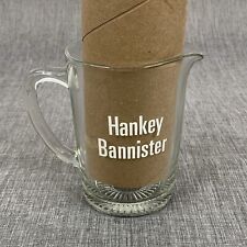 Jarro de vidro vintage Hankey Bannister uísque escocês pub publicidade utensílios de bar comprar usado  Enviando para Brazil