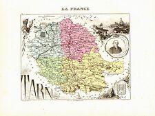 Carte département tarn d'occasion  Toulouse-