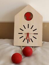 Nedholm wooden clock for sale  TELFORD