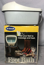 MASAJEADOR DE BAÑO DE PIES DR SCHOLLS BAÑERA DE CALOR REMOJO PIE MÁQUINA SPA MODELO FR-100 segunda mano  Embacar hacia Argentina