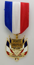 Medaille porte drapeau d'occasion  Verson