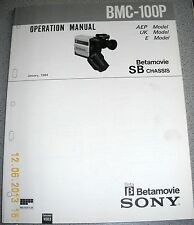 Sony bmc 100p gebraucht kaufen  Gosenbach,-Eiserfeld