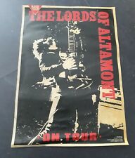 Poster concert LORDS OF ALTAMONT, affiche 40x60cm, A2, garage rock  d'occasion  Dijon