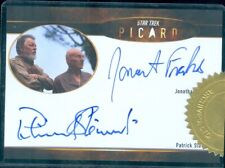 Star Trek Picard temporada 2 e 3 Stewart / Frakes 3 X 5 6 estojo cartão automático de incentivo comprar usado  Enviando para Brazil