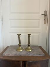 Antique pair brass d'occasion  Expédié en Belgium