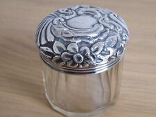 Antique silver topped for sale  EVESHAM