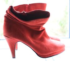 Evans red suede for sale  NORWICH