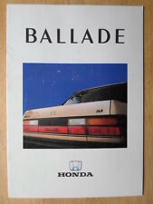 Honda ballade orig for sale  BENFLEET