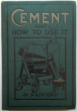 Cement use edited for sale  Pembroke