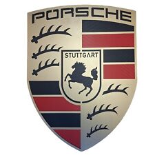 Porsche badge large d'occasion  Expédié en Belgium