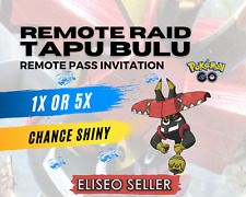 Pokemon Remote Raids Tapu Bulu GO - Convites 1x ou 5x Tapu Bulu Legendary, usado comprar usado  Enviando para Brazil