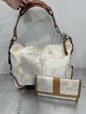 Coach carly cream for sale  Port Charlotte