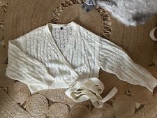 Strickjacke lochmuster zum gebraucht kaufen  Halle