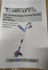 20V Garden Battery Cordless Strimmer Electric Grass Trimmer Cutter Edger Blades for sale  Shipping to South Africa