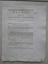 Decree 1793 army d'occasion  Expédié en Belgium