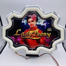 Konami Lady Peony 2014 Gaming Slot Machine Topper 782331A Replacement for sale  Shipping to South Africa