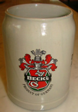 Beck beer stein for sale  Phoenix