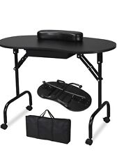 Manicure table foldable for sale  UK