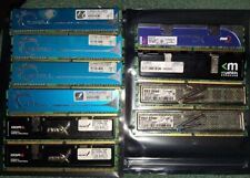 Lote de 10 módulos de memória RAM DDR2 1GB e 2GB de MARCAS MISTAS para desktop, usado comprar usado  Enviando para Brazil