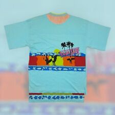 Camiseta de bolso vintage anos 80 anos 90 Great American Shirt Co Baja surf adulto L azul EUA comprar usado  Enviando para Brazil