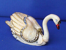 Swan jewelled enamel for sale  Sacramento