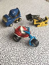 tonka toys x3 trike digger cement mixer spares or repairs, used for sale  SHREWSBURY