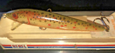 Iscas de pesca vintage BOX NOS Rebel Floater Minnow 3,5” truta marrom naturalizada comprar usado  Enviando para Brazil