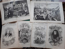 Lots antique engravings d'occasion  Expédié en Belgium