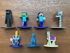 Minifiguras de metal Minecraft, brinquedos Mojang Jada 7 peças, RARO golem chave azul comprar usado  Enviando para Brazil