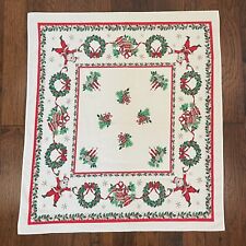Vintage christmas tablecloth for sale  Wylie