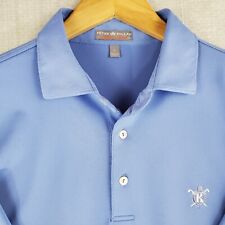 Polo Peter Millar Talla Grande Verano Confort Azul Camisa Para Hombre Golf Abombrante segunda mano  Embacar hacia Argentina