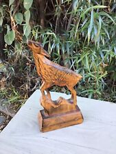 Vintage wood deer for sale  Phoenix