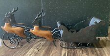 Rustic metal sleigh for sale  Eustis