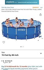 Intex ground swimming for sale  Middle Village