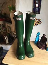 Ladies Hunter Wellies Green size 4 Wellington Boots for sale  Shipping to South Africa