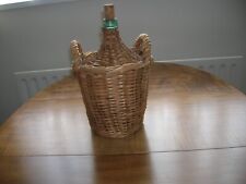 Vintage wicker demijohn for sale  CHERTSEY