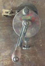 Amoladora de herramientas Luther antigua roja amoladora de manivela manual/piezas de afilador/restauración segunda mano  Embacar hacia Argentina